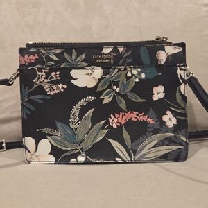 Kate Spade Cameron Street Botanical Clarice Leather Crossbody